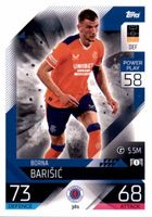 Topps Borna Barisic Sammelkarte Power Play Match Attax