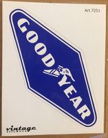 Goodyear Vintage Aufkleber Sticker ca. 13x6cm (Art. 7251)