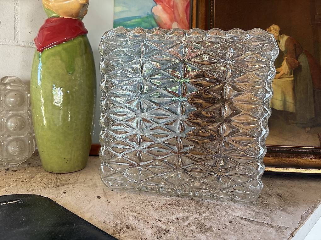 Lampade: Lampenfassung retro aus Glas – Usato da Knutwil venduto da Momon
