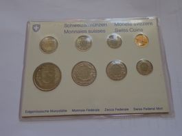Münzsatz 1978 Stempelglanz in Karton