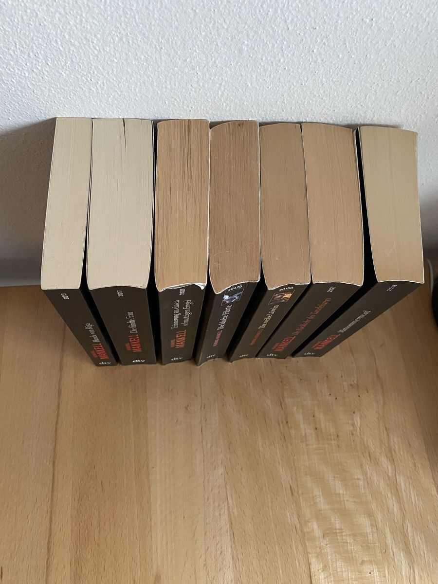 Libri: 7 Bücher/Romane/Krimi von Henning Mankell – Usato da Schwarzenburg venduto da Michellu 3