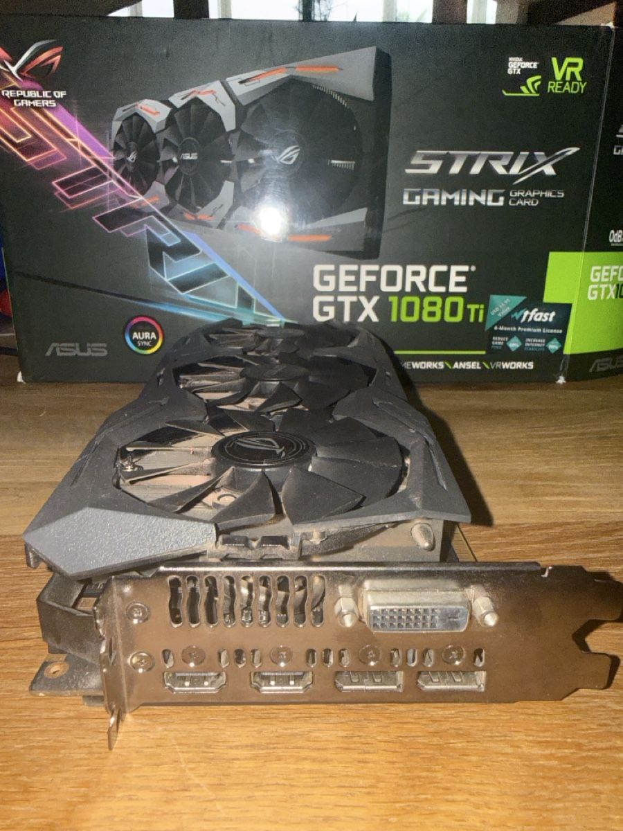 Asus Grafikkarten: ROG Strix GeForce GTX 1080Ti (14) – Gebraucht aus Baar von Accenta 2