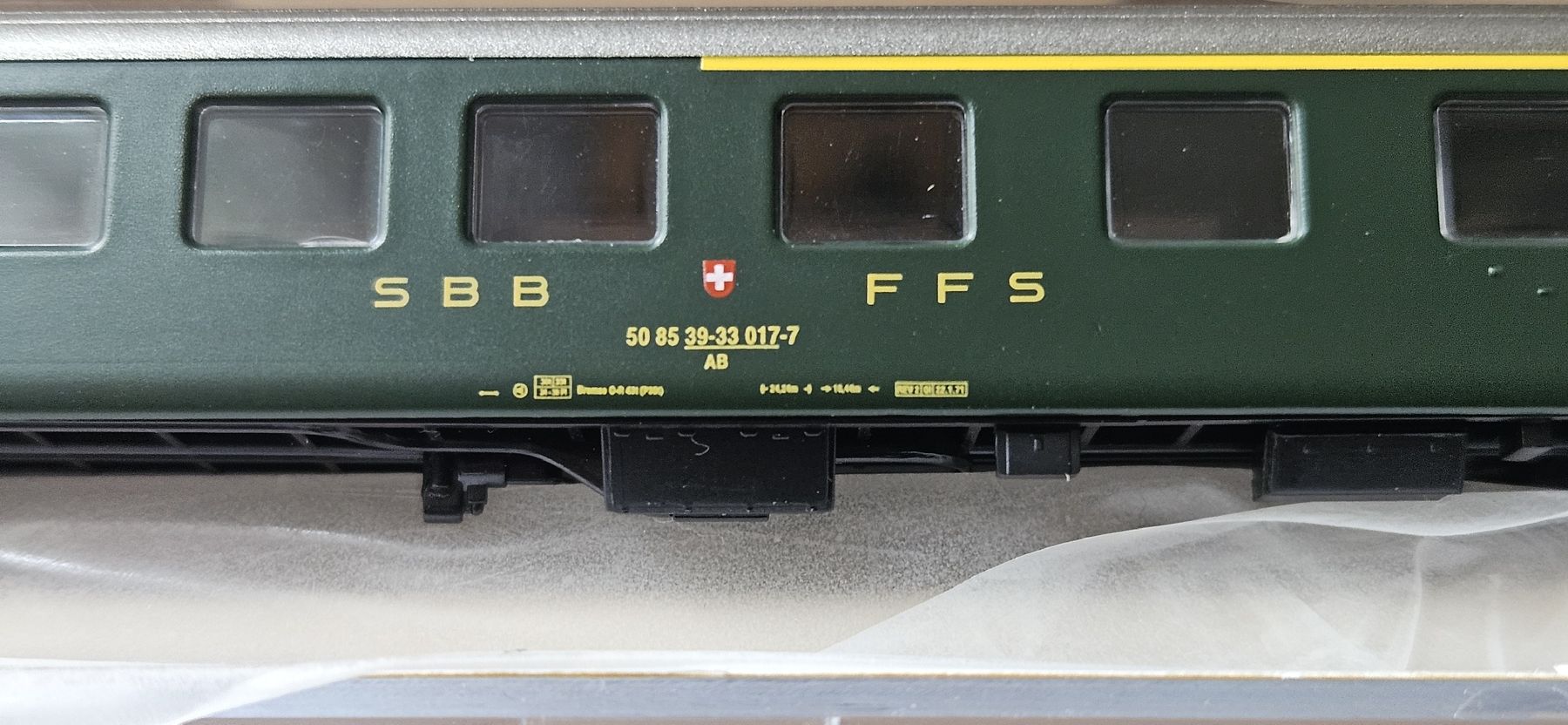 Brawa Trains électriques: 3 wagons CFF EW 2 BRAWA. – Neuf avec emballage d'origine à La Chaux-de-Fonds par Gdx2 2