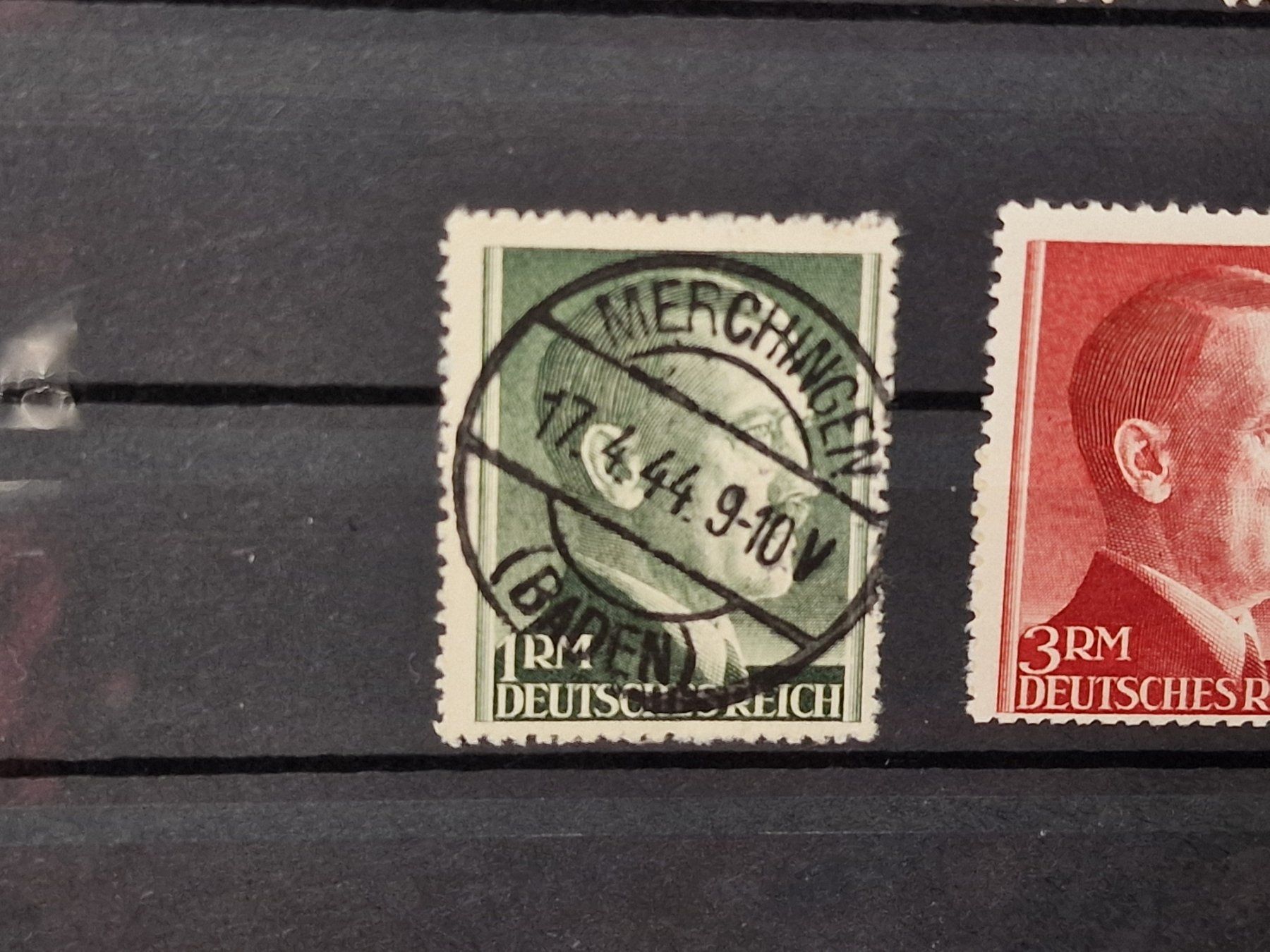 Tutti i francobolli: Deutsches Reich 781b/784b/785b - postfrisch & o – Usato da Aesch LU venduto da briefmarken.uray 5