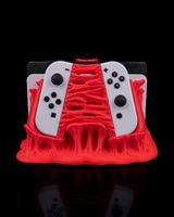 Station d'accueil Nintendo Switch OLED - Rouge sang!