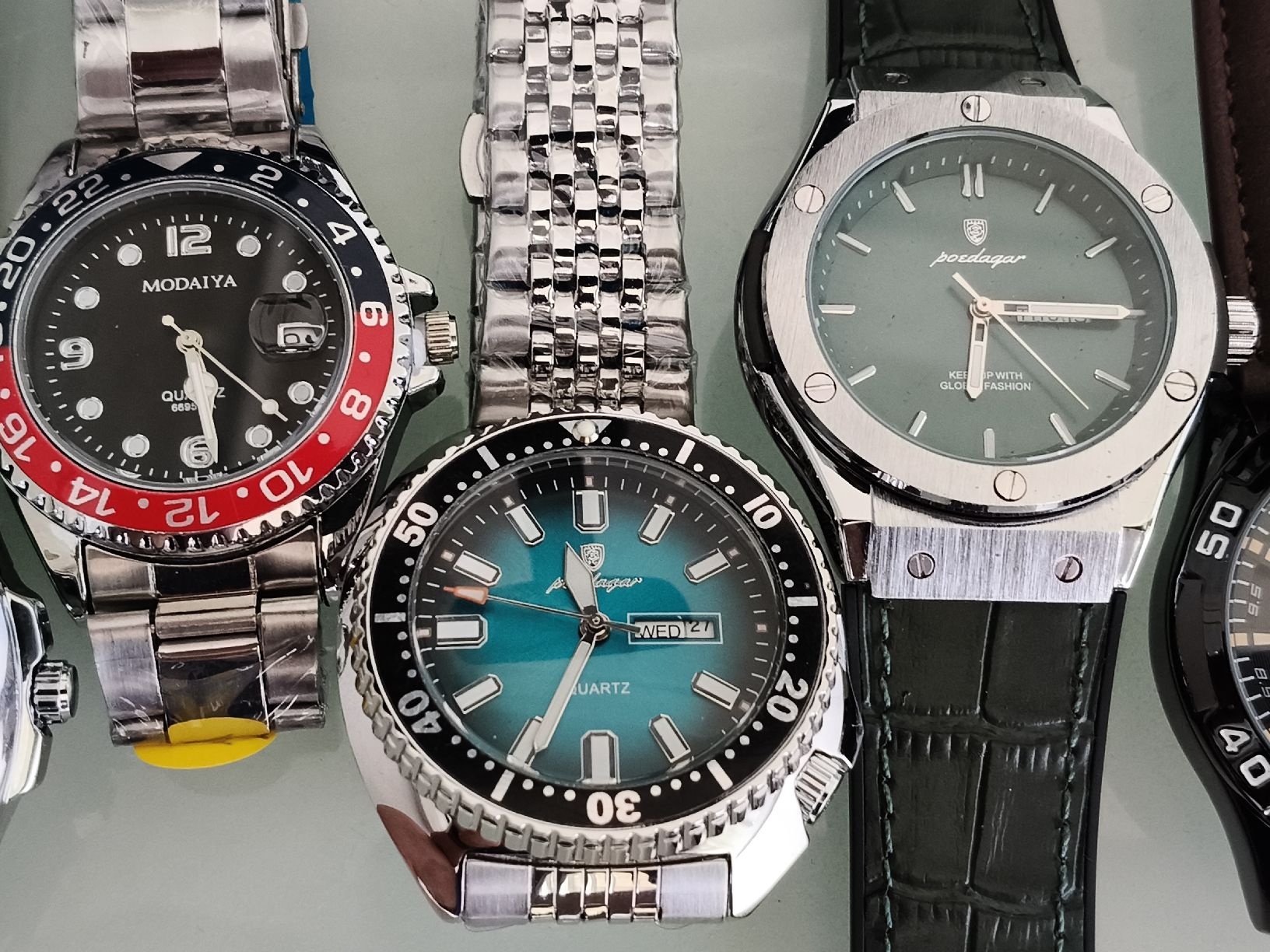 Orologi: 9Uhren,8×Quarz,1×automatic – Nuovo e nell'imballaggio originale da Glattbrugg venduto da Vintagetime-Ch 3