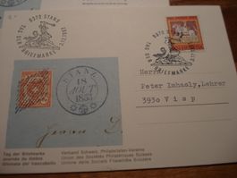 Tag der Briefmarke 1967, Stans, Karte und Brief