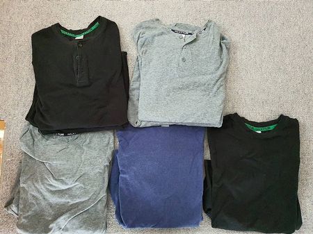 Pyjamas - lang und kurzam - Gr. xs