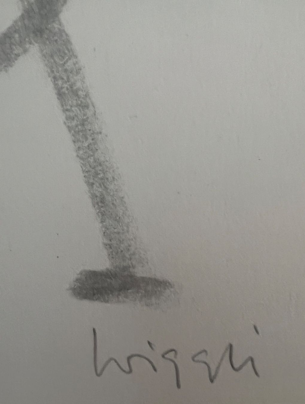 Grafica & Litografie: Oscar Wiggli, handsigniert – Usato da Rain venduto da Pic-Ass 2