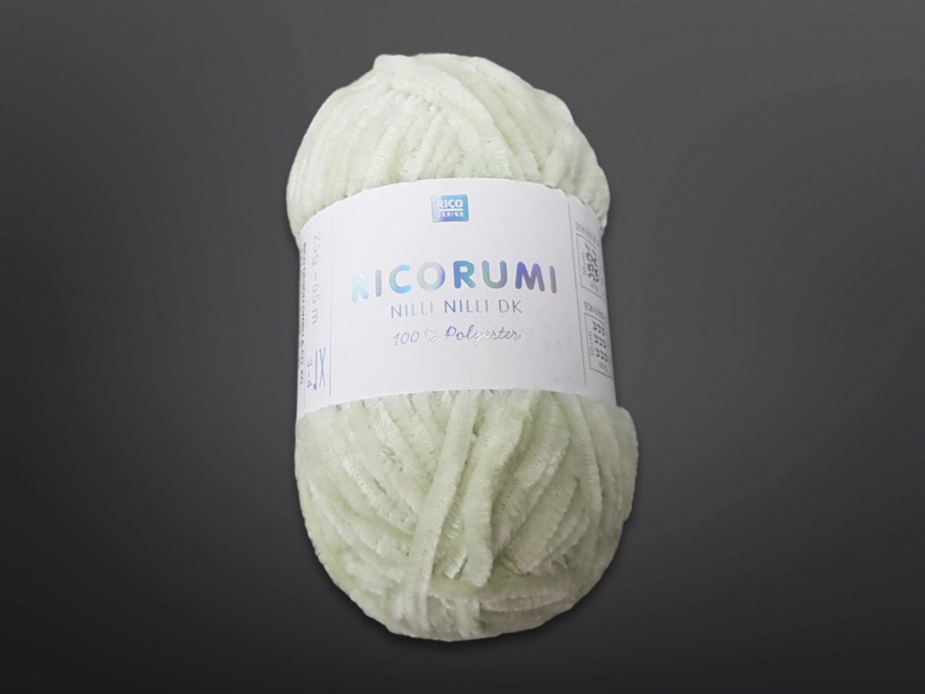 Lana: RICO DESIGN flauschiges Garn Mint 10 Stk. – Nuovo (secondo la descrizione) da Suhr venduto da Restwert_Suhr 2
