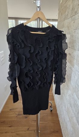 Exklusiver TWINSET ACTITUDE Pullover mit Volants / Rüschen 