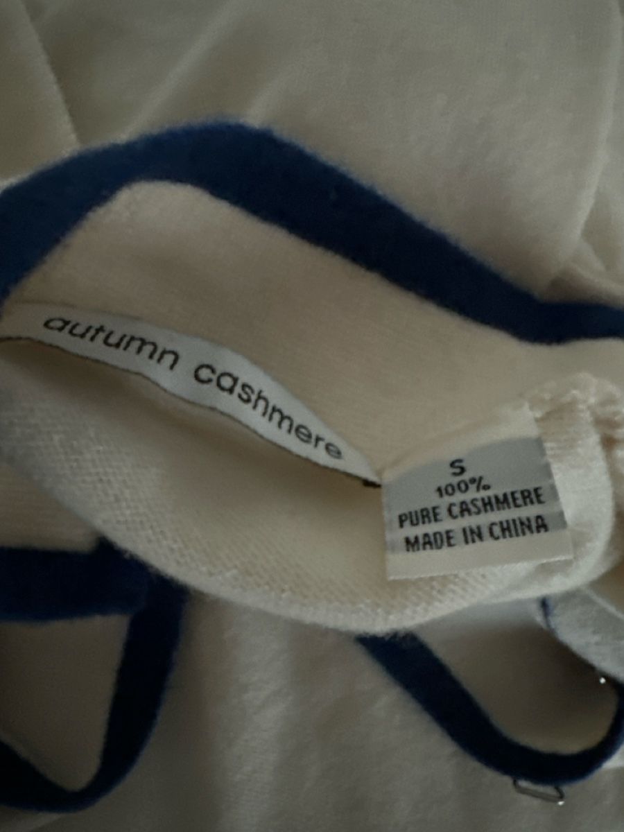 Giacche: Autumn Cashmere Ivory & Navy Jacket - Size S – Nuovo e nell'imballaggio originale da Binningen venduto da can_s2yh 5
