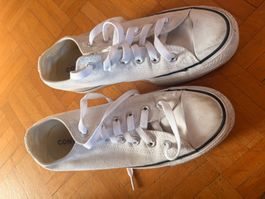 Weisse Converse 'All Star' in Grösse 39.5