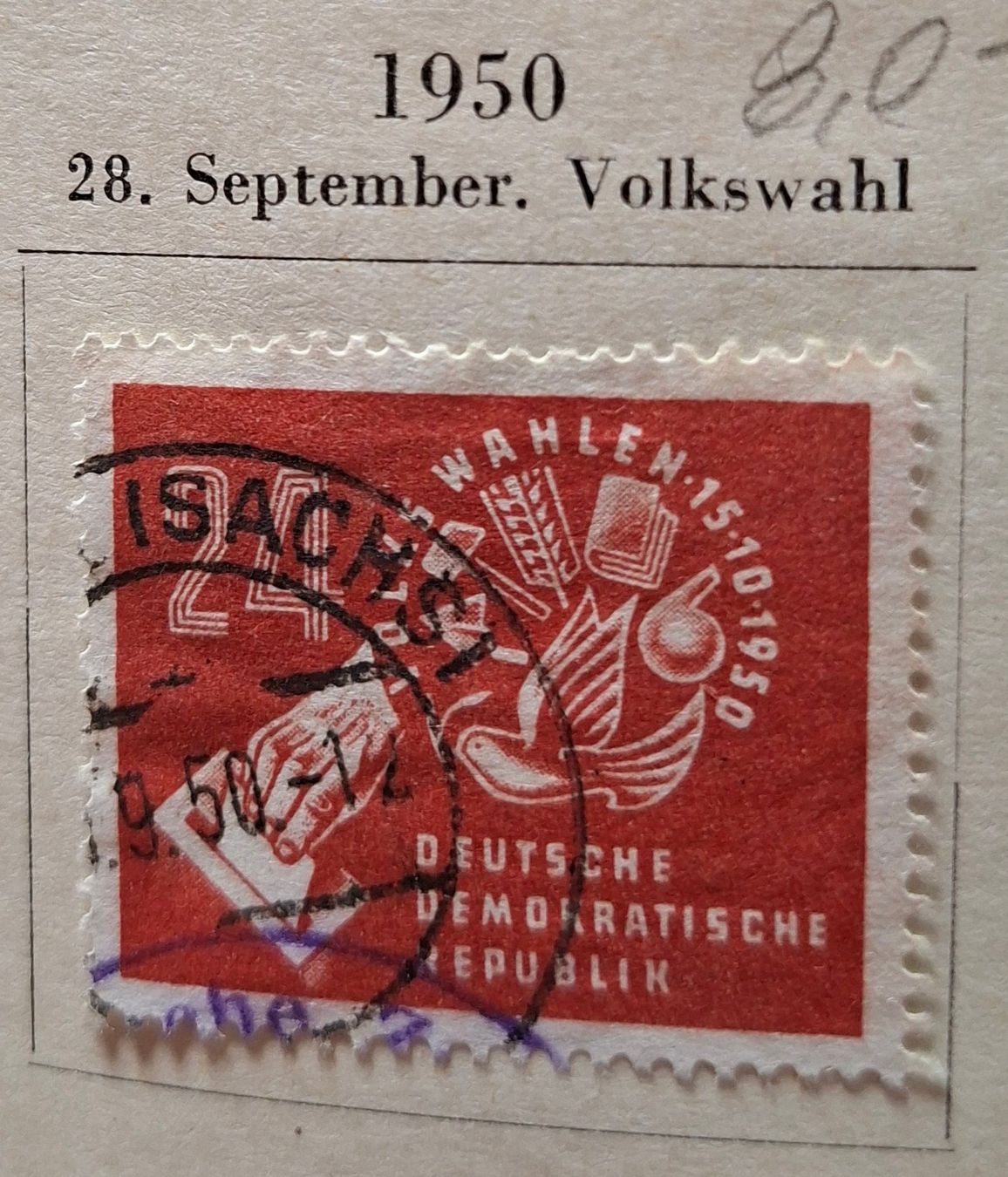 Tutti i francobolli: Briefmarke DDR – Usato da Dotzigen venduto da ser_8hp9
