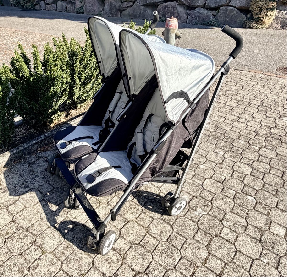 Hauck Kinderwagen: Zwillings-/Geschwisterbuggy – Gebraucht aus Unterengstringen von stern_liii