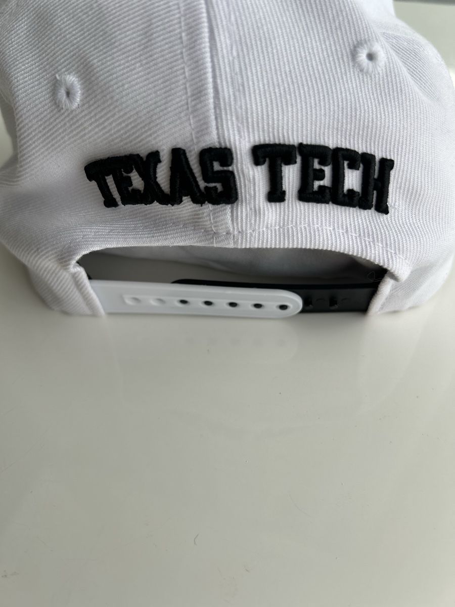 Hüte, Mützen & Caps: Cap Texas Tech white black logo adjustable size – Neu (gemäss Beschreibung) aus Saland von ele_vc96 2