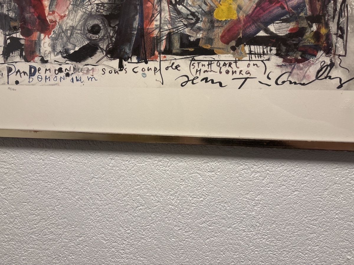 Foto & Immagini: Jean Tinguely Lithographie: Pandemonium – Usato da Mels venduto da gia_vy6q 2