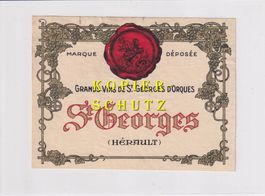 Etikette - St. Georges (Hérault) /bd