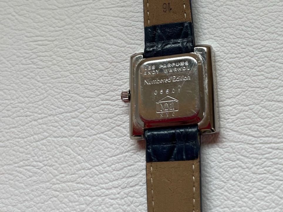Orologi: Armbanduhr /// Andy Warhol – Usato da Brittnau venduto da Zofigerin 3