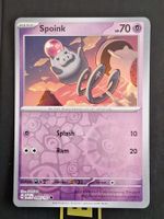 Spoink - Pokemon Reverse Holo Obsidian Flames