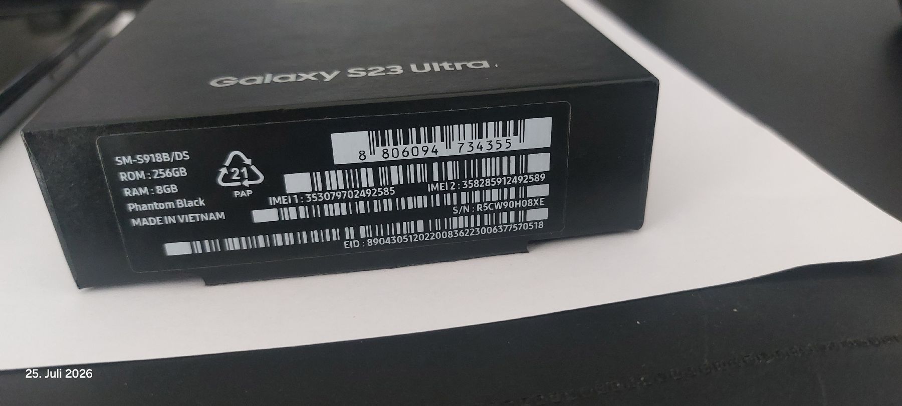 Samsung Handys / Smartphones: Samsung Gslaxy S23 Ultra – Gebraucht aus Aegerten von Gkswiss 1