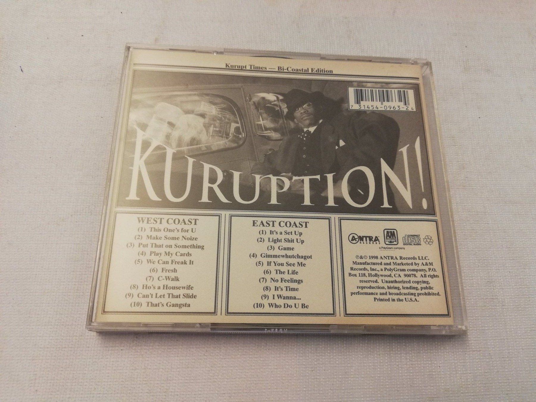 CDs: KURUPT - KURUPTION! – Gebraucht aus Bern von Vinylsound.ch 1