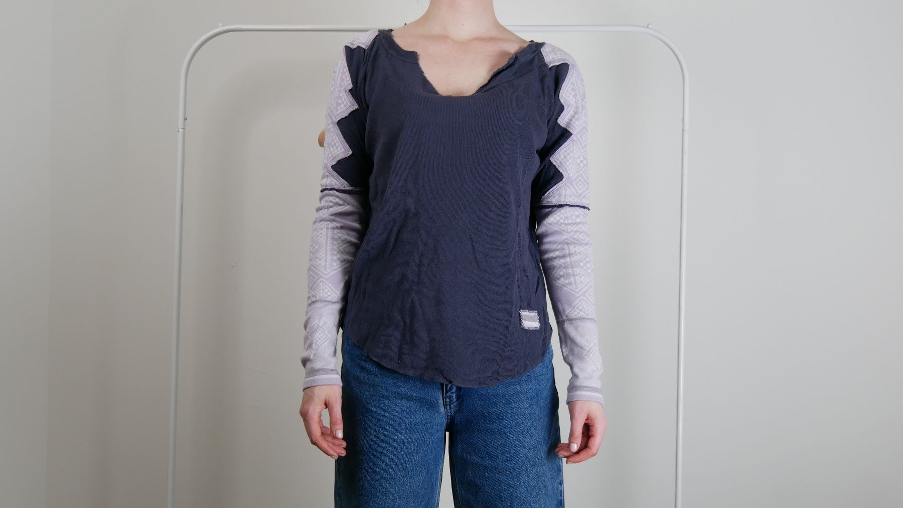 Maglioni & Felpe: Norweger Pullover Sweatshirt Sweater Muster navy lila – Nuovo (secondo la descrizione) da Zürich venduto da julia_vina 3