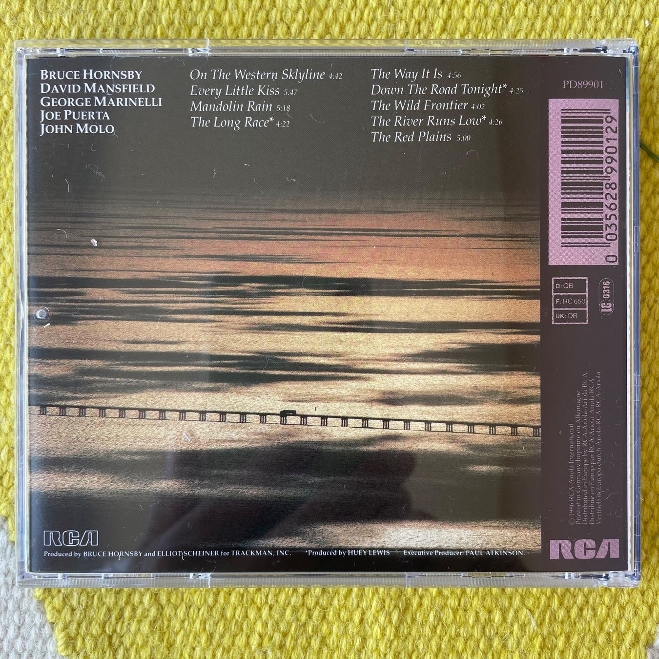 CD: BRUCE HORNSBY-THE WAY IT IS – Usato da Rorschacherberg venduto da CD-Roli 1