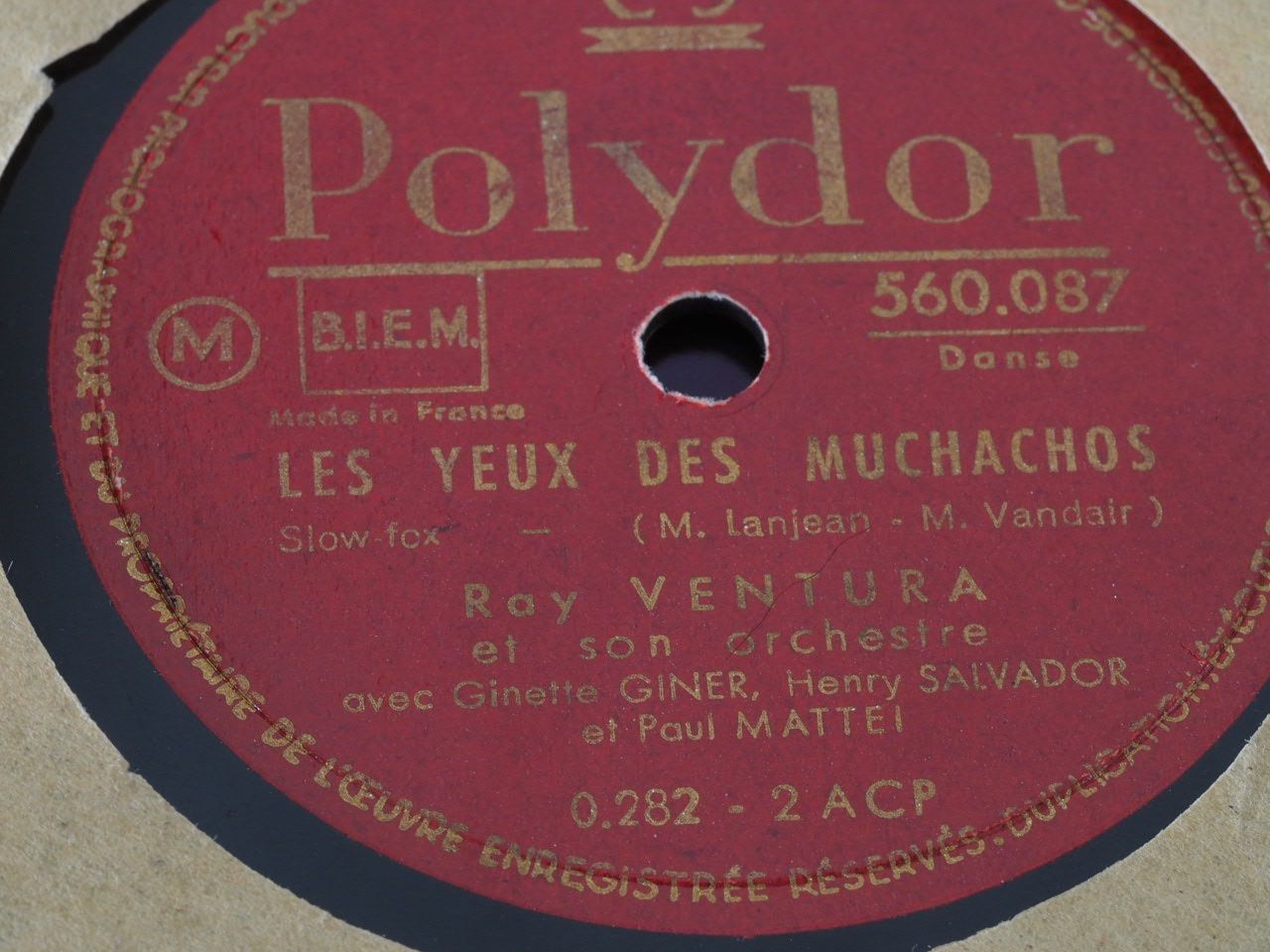 Schallplatten: DISQUES 78 TOURS – Gebraucht aus Lausanne von Leag 7