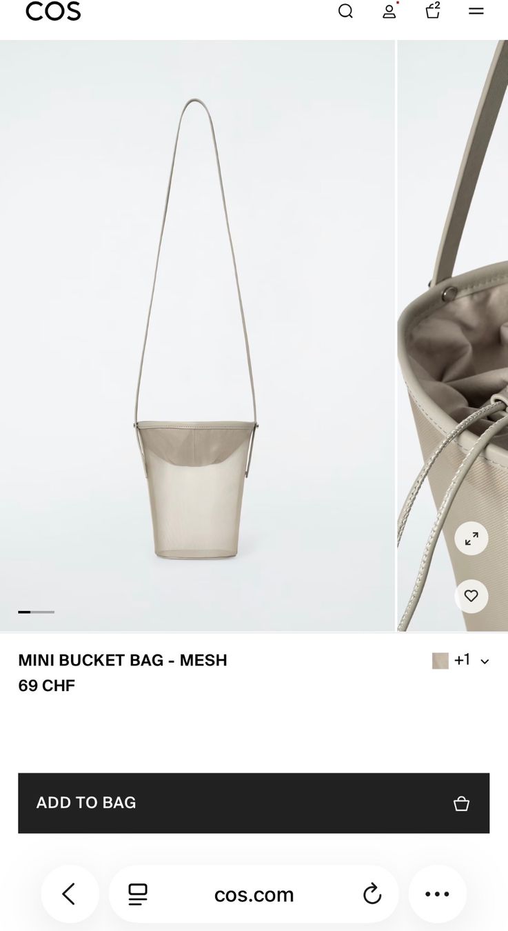 Cos Taschen für Damen: Cos mini bucket bag – Neu und originalverpackt aus Hergiswil NW von irinagraf 3