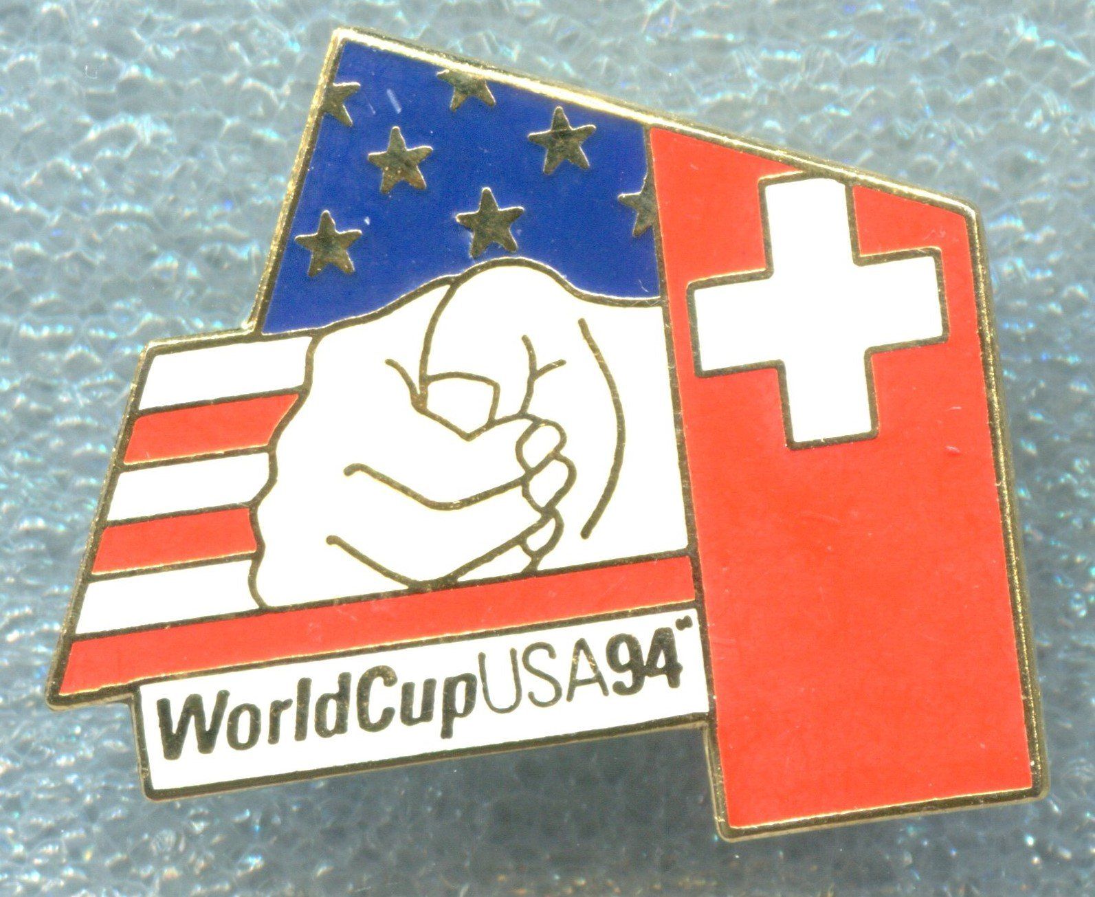 Fifa Plaketten & Abzeichen: FIFA  WM '94 USA  Maskottchen – Gebraucht aus Winterthur von Sammleroase