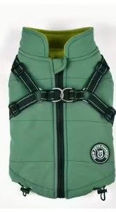 Abbigliamento: Warme, grüne Hunde Winterjacke – Usato da Münchenbuchsee venduto da Zauberkistel