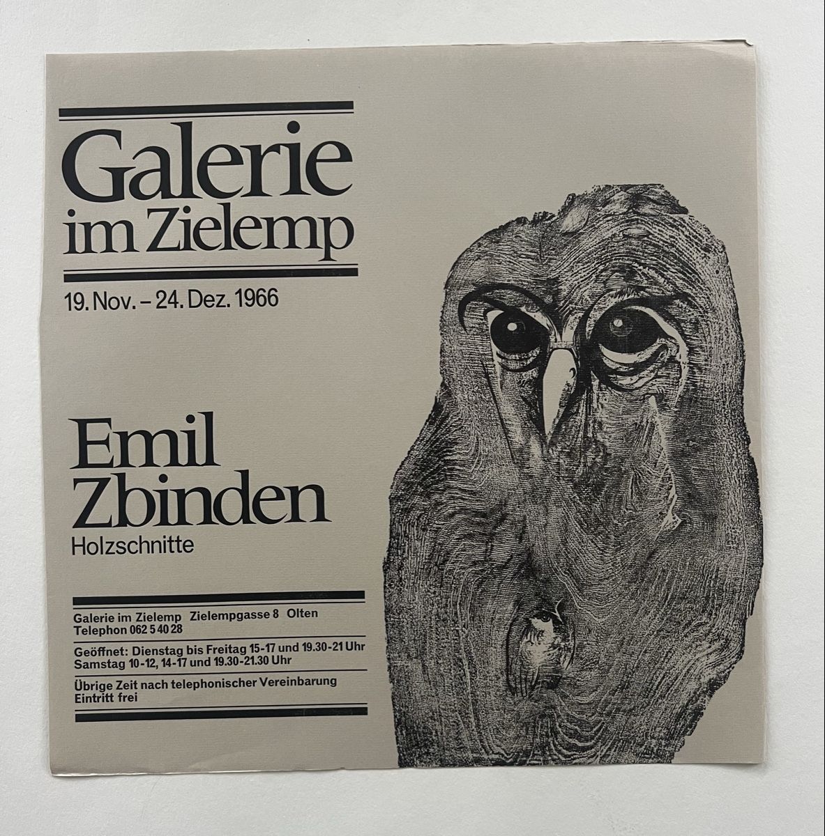 Arts picturaux & lithographies: Emil Zbinden, philographic 7 – D'occasion à Rain par Pic-Ass 6
