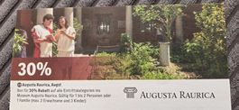 Augusta Raurica Ticket 30% Rabatt bis 31.8.2026, Top Deal!