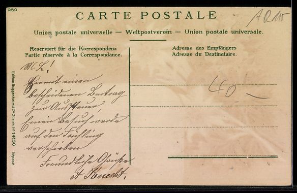 Ansichtskarten: Hundwil, Ortsansicht mit Kirche, Passepa – Gebraucht aus Berlin von bartko-reher 1