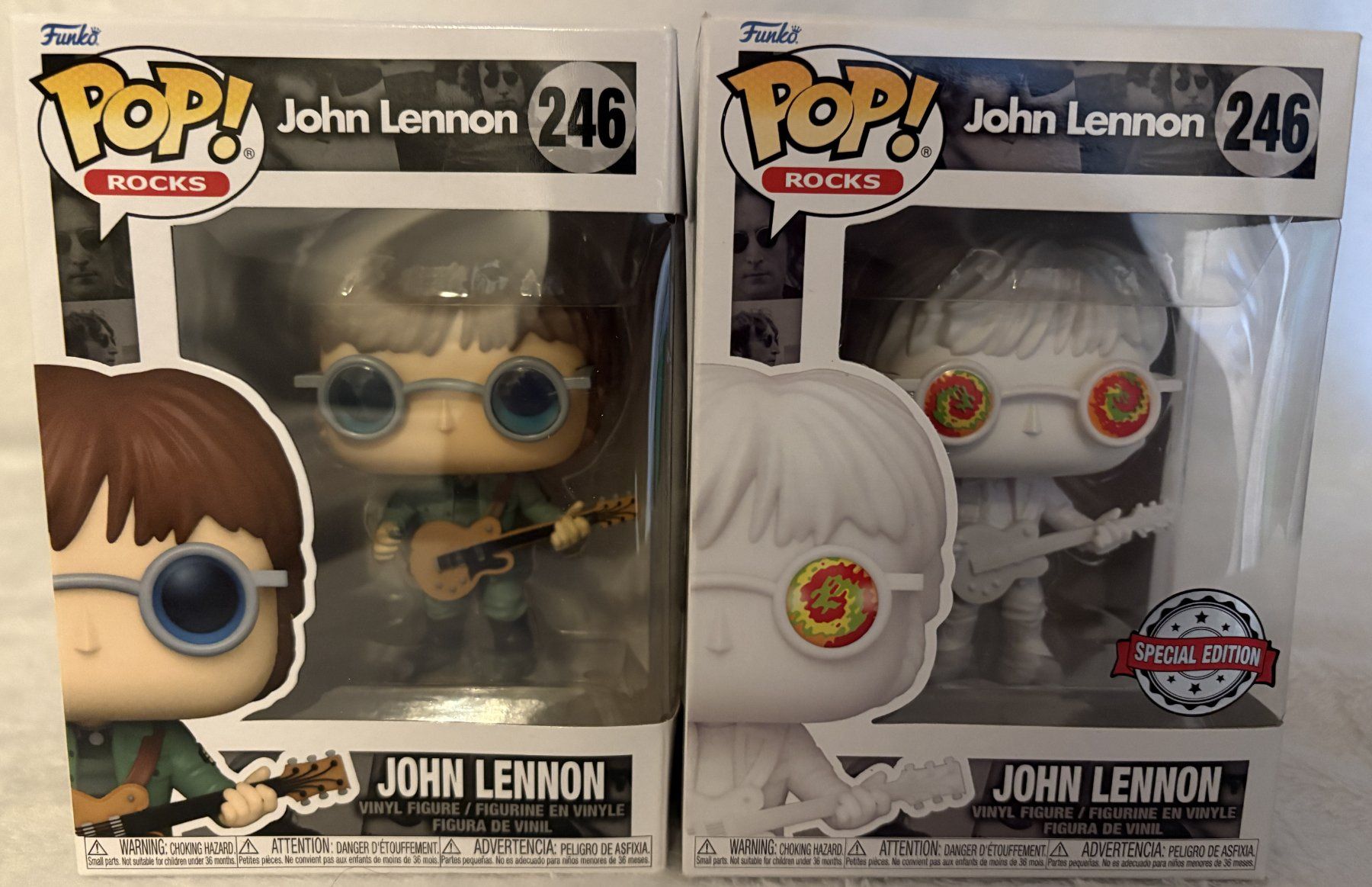 Funko Statuette: Funko Pop Rocks - 246 - John Lennon - Special Edition – Nuovo e nell'imballaggio originale da Meisterschwanden venduto da McSchein 1