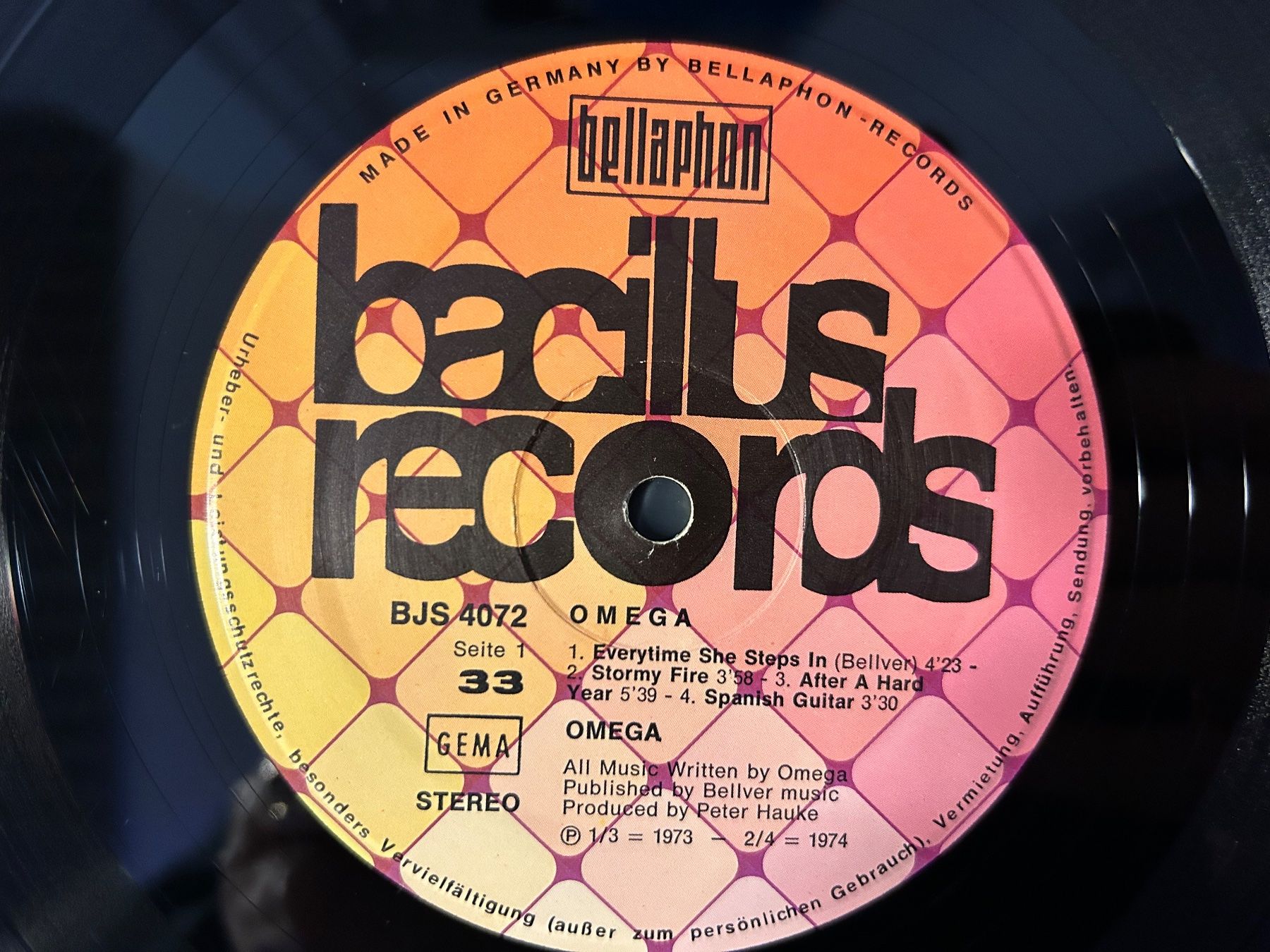 Dischi in vinile: Omega -  "Omega" LP Schallplatte, Top Compilation – Usato da Aesch BL venduto da BernisFlomi 2