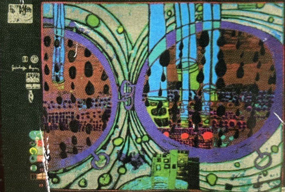 Socken: Handgestrickte "Hundertwasser" Socken  Grösse: 40/41  Nr.53 – Neu und originalverpackt aus Täuffelen von sohalt 1