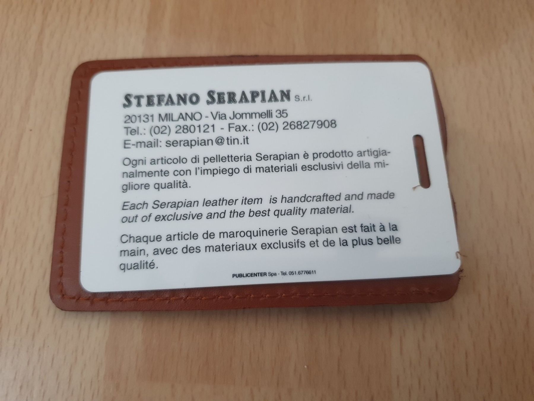 Valigie: Luxus Leder Koffer von Stefano Serapian "Stepan" – Usato da Abtwil AG venduto da MaVo.0710 6