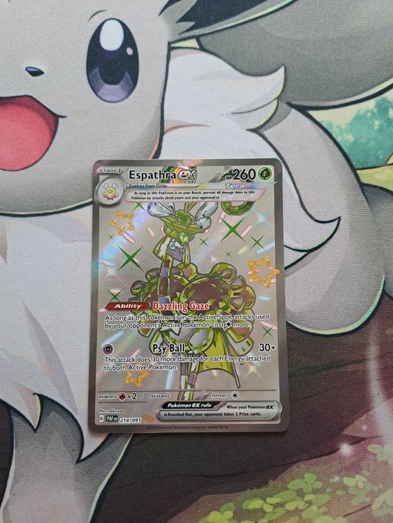 Espathra ex 214/001 Paldean Fates Kaufen auf Ricardo