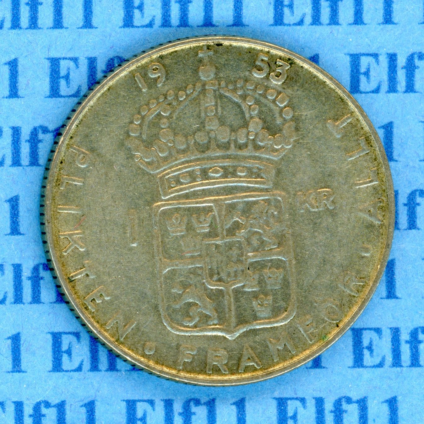 Tutti le monete: SEK___1.00 1953 ss-vz 1 Krone – Usato da Widnau venduto da Elf11