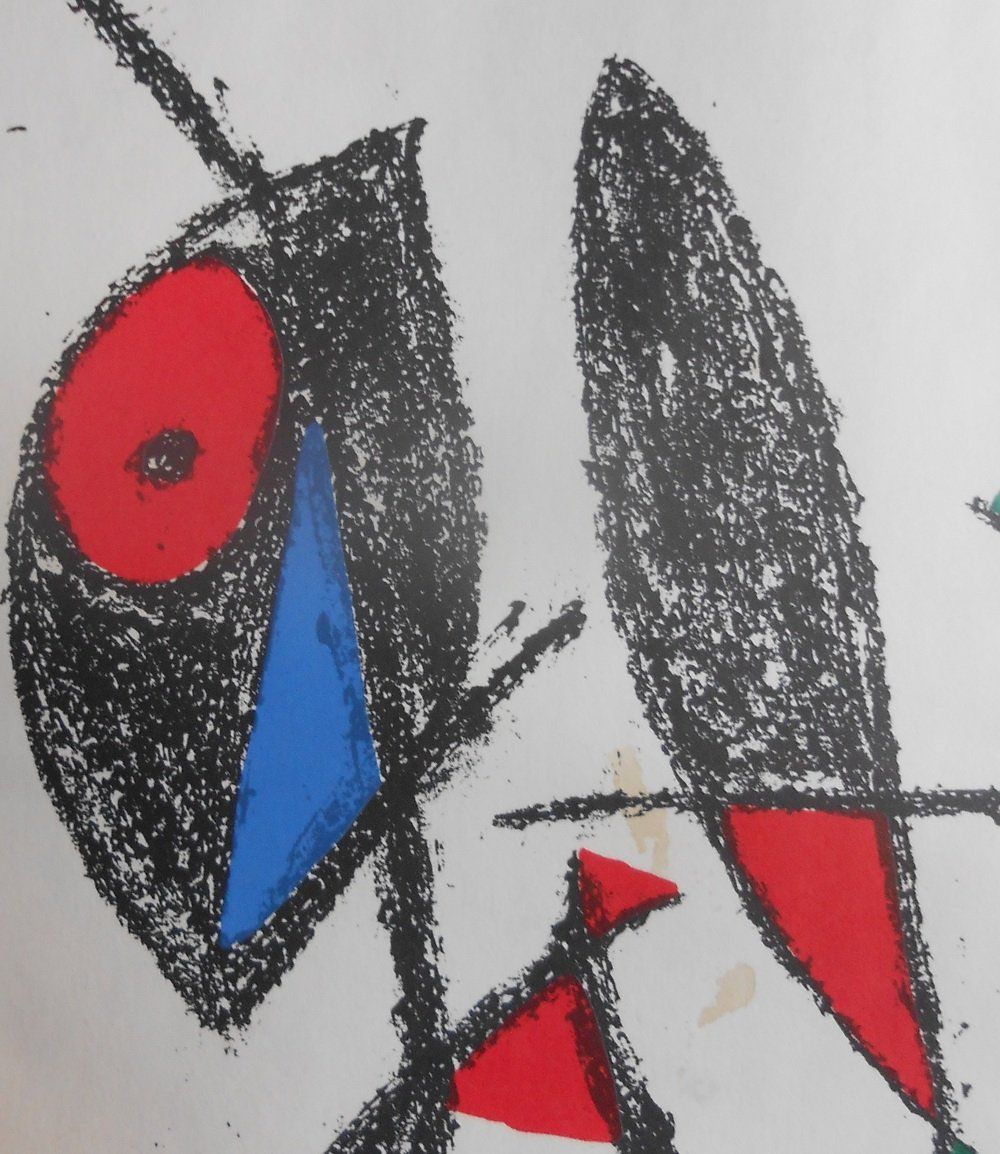 Grafiken & Lithographien: Miro. Farblithographie von 1975. – Gebraucht aus Basel von Domba 2