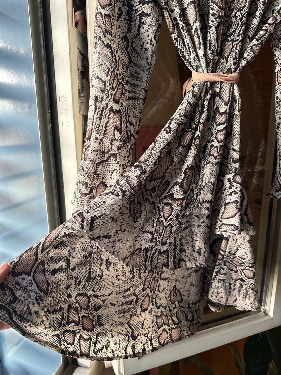 Mango Kleider: Tiered Leo Dress mit Band – Gebraucht aus Zürich von BettinaMarie2308 9