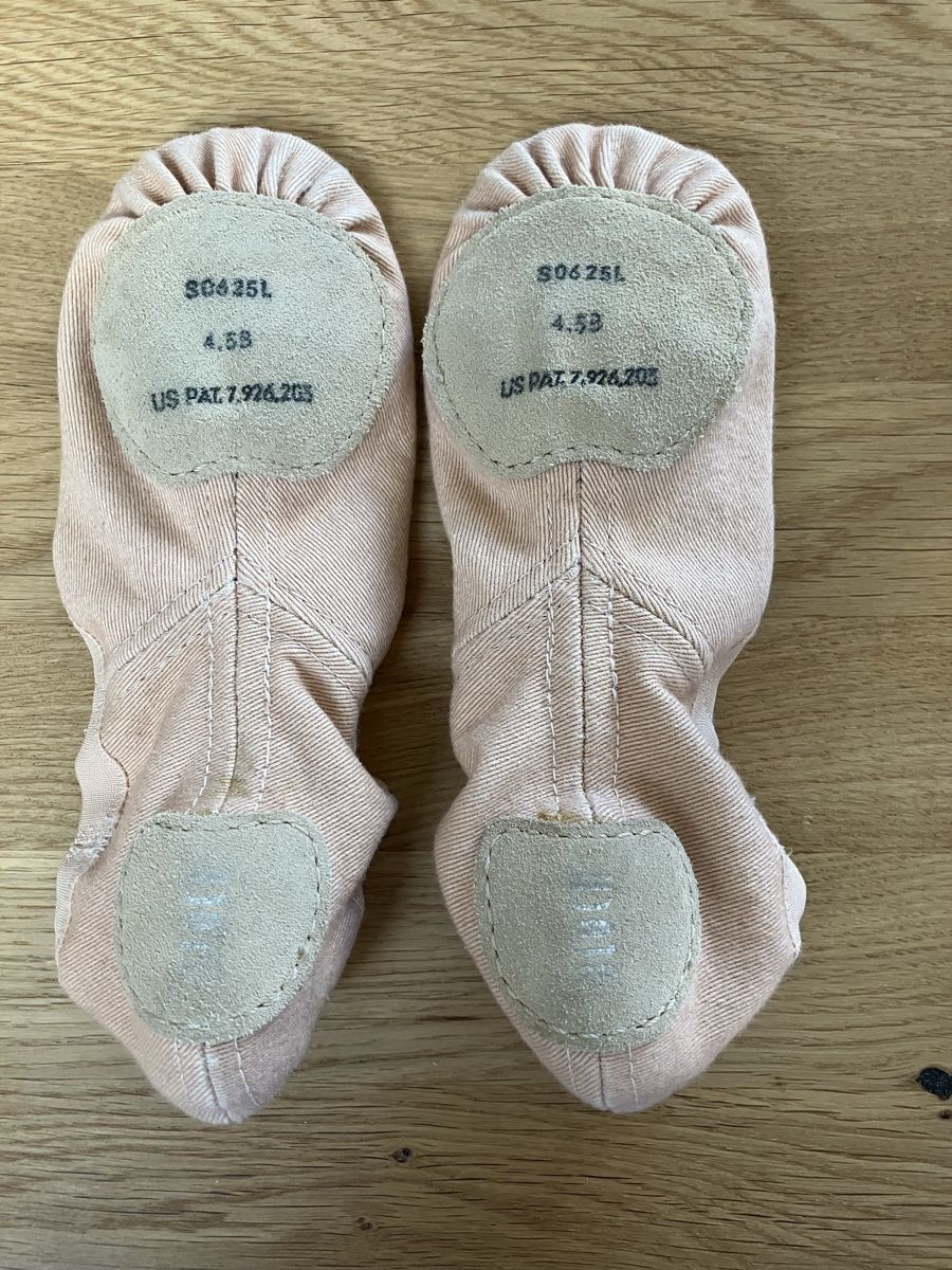 Bloch Scarpe per ragazze: Bloch Ballettschuhe Leinen elastisch 4.5B – Usato da Bern venduto da paulettina 3