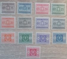 Lote sellos Italia, 1945-46 Postage Due Stamps