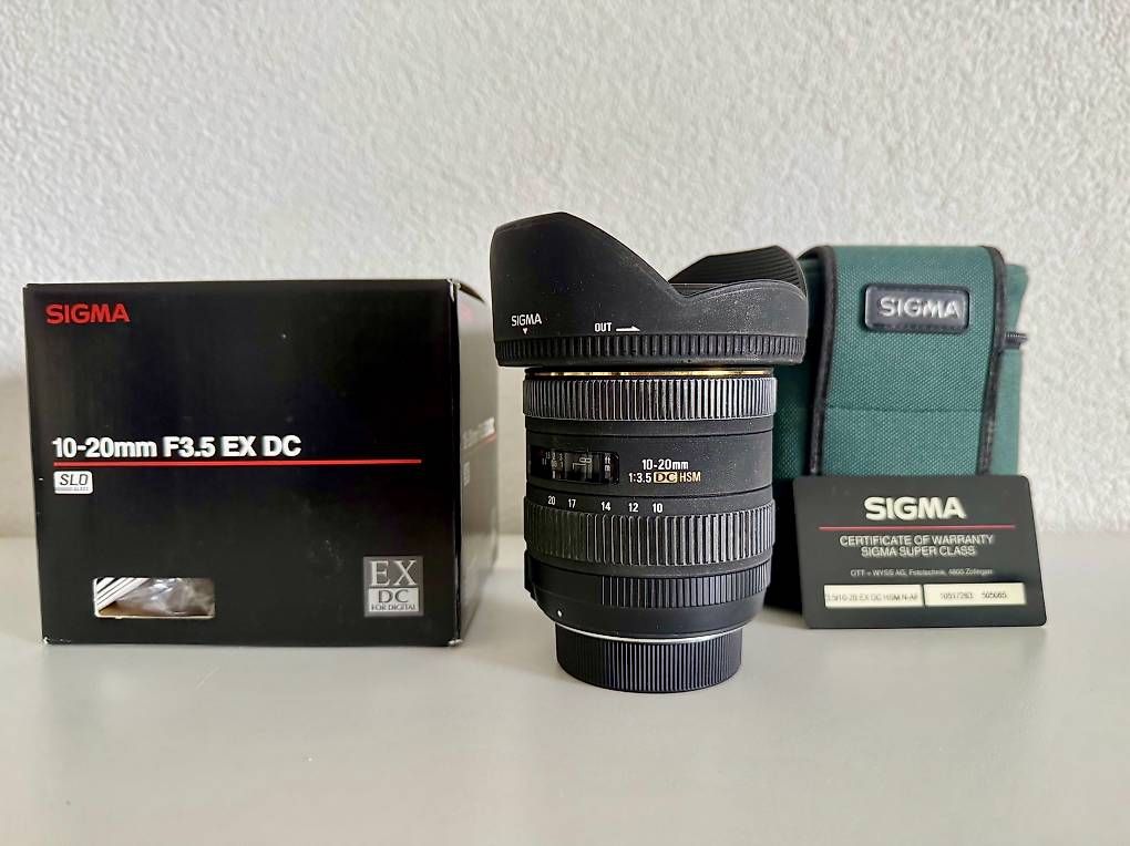 Objektive: Objectif Sigma 10-20 F/3.5 EX DC – Gebraucht aus Porrentruy von tlo_8hjq