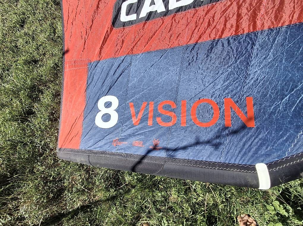 Aquilone: Cabrinha Vision 8m² - Édition limitée "Wildcard" – Usato da Cortaillod venduto da rca_9tkm 3