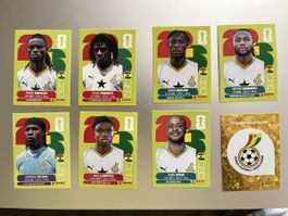 Panini WM 2026 GHA1,2,3,7,8 ,17,19,20