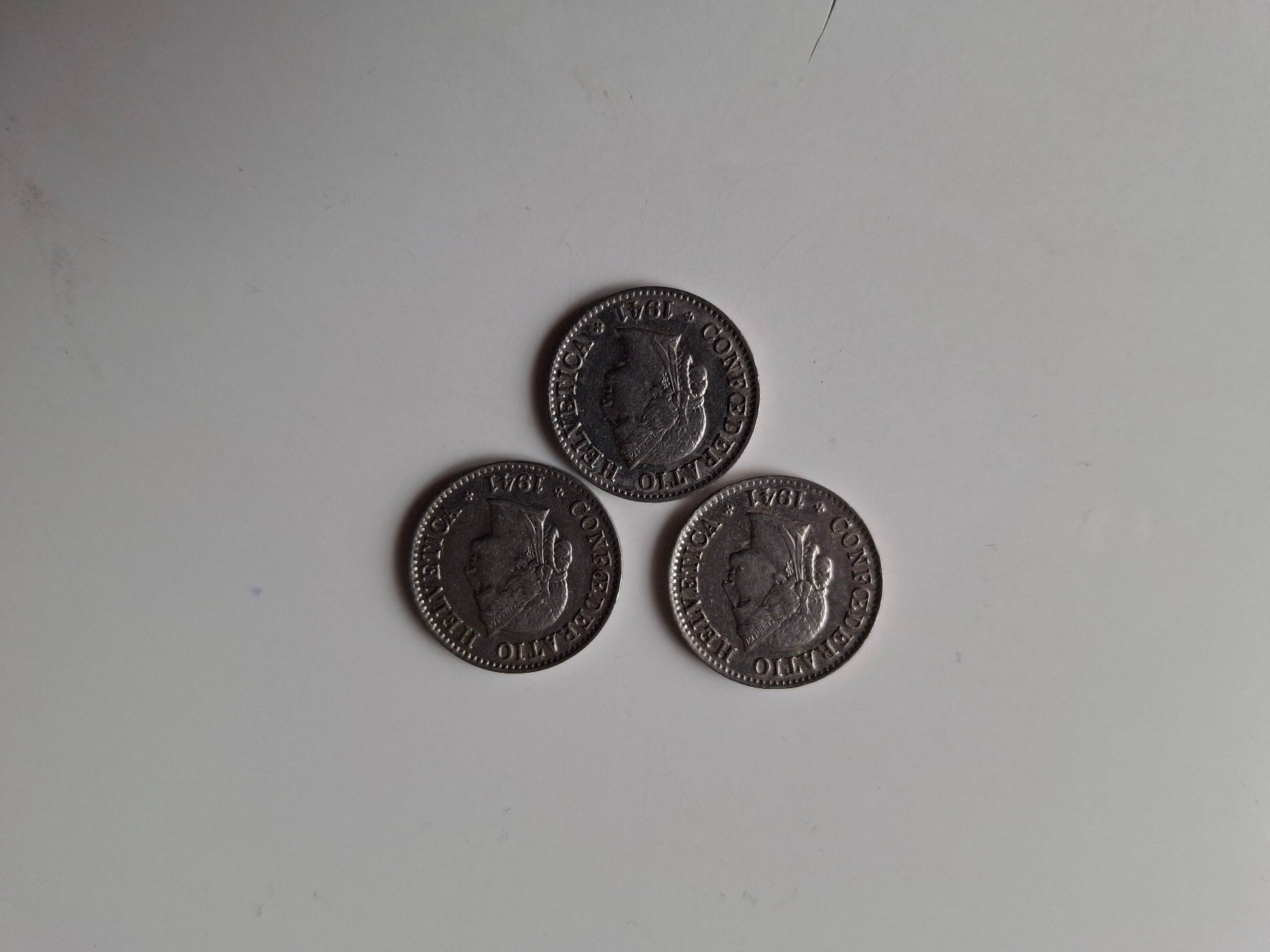 Tutti le monete: 3x5Rappen 1941, stempelglanz – Nuovo (secondo la descrizione) da Schneisingen venduto da Pealflo