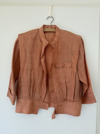 Vintage Seiden Hose & Oberteil und Shirt, Gr. 36
